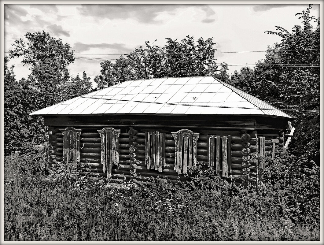 Заброшенный дом. - Михаил Малец