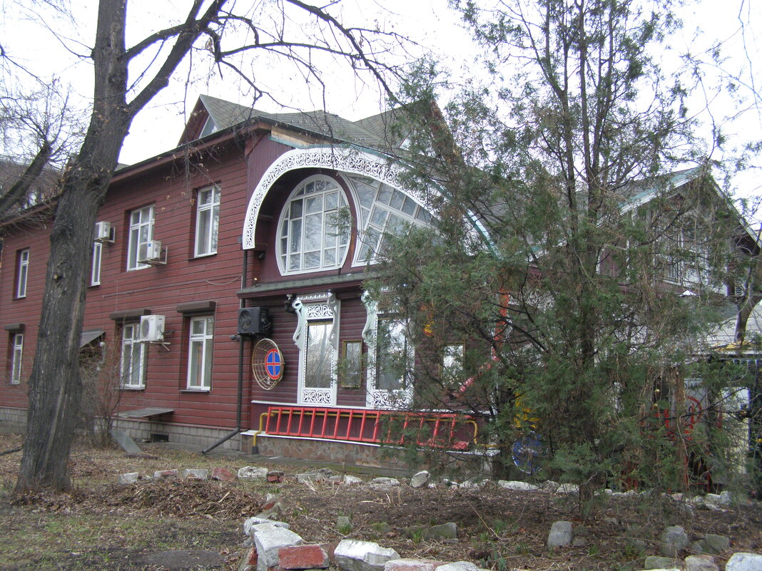 Деревянный дом, пристройка в стиле модерн - Анна Воробьева Деревянный дом, пристройка в стиле модерн - Анна Воробьева