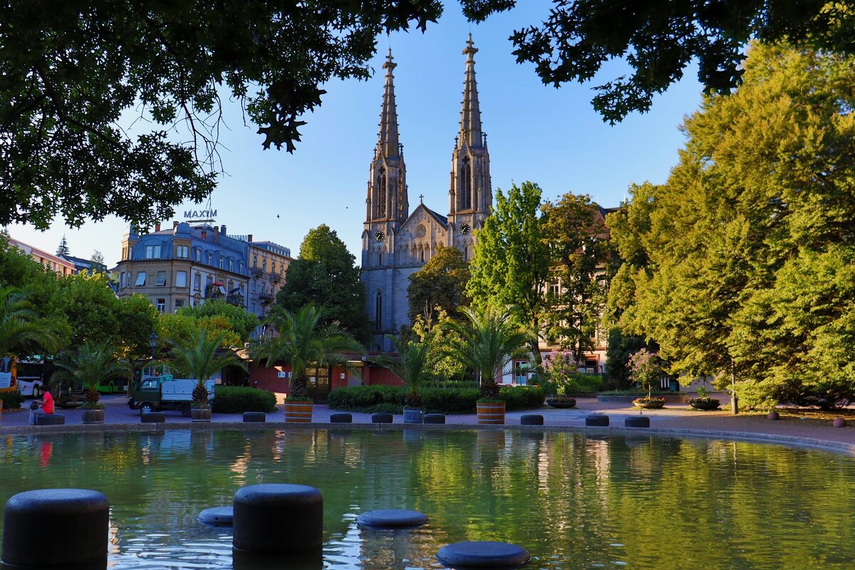 Баден-Баден.Утро - Юрий. Шмаков Баден-Баден.Утро - Юрий. Шмаков