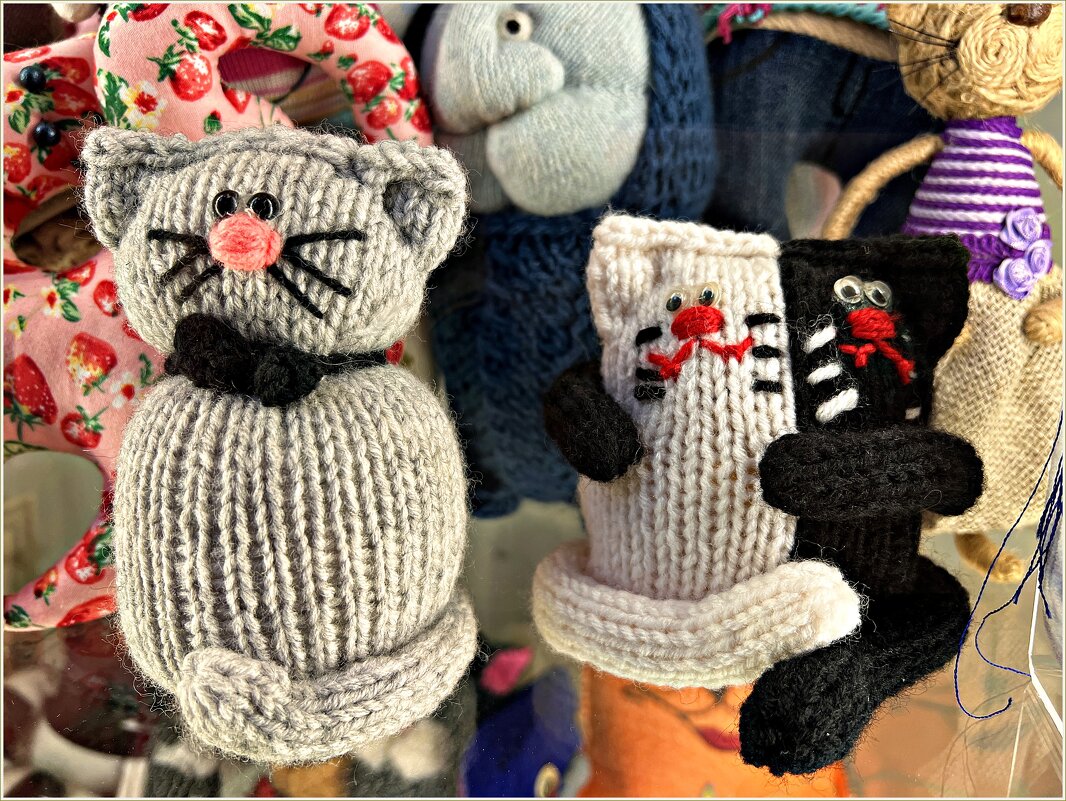 Вязаные котики. - Валерия Комова Вязаные котики. - Валерия Комова