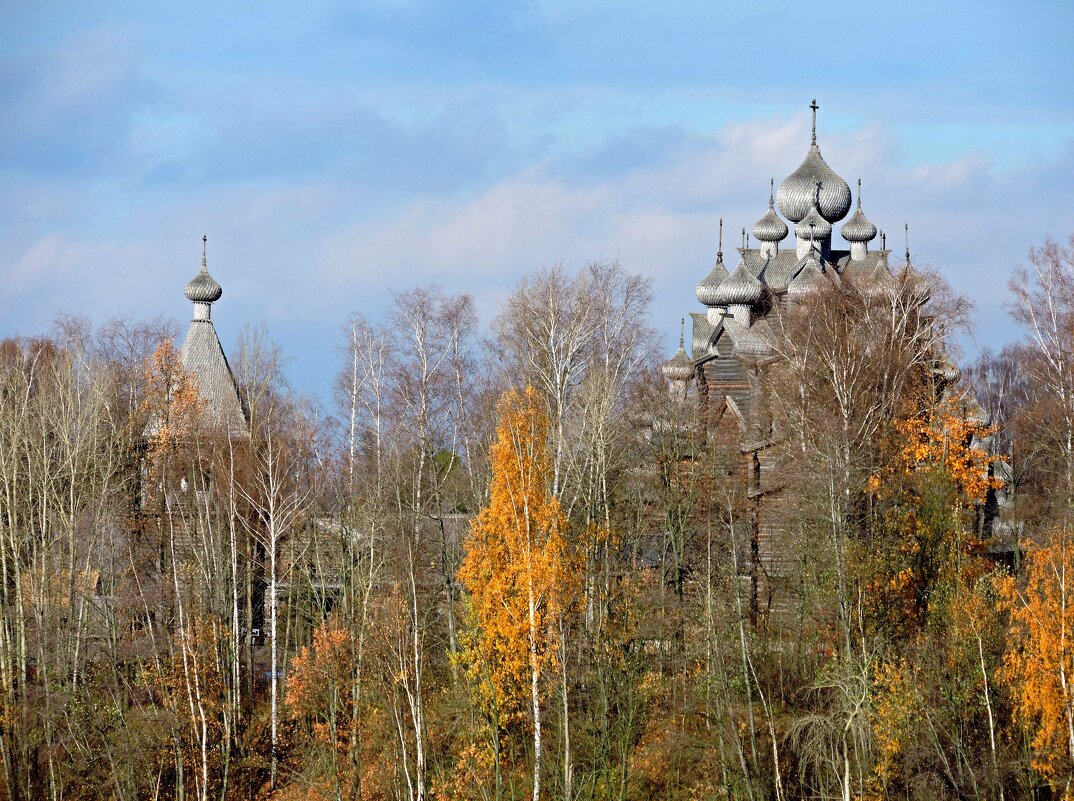 Ансамбль Покровского погоста в этнопарке "Усадьба Богословка". - Мария Васильева Ансамбль Покровского погоста в этнопарке "Усадьба Богословка". - Мария Васильева