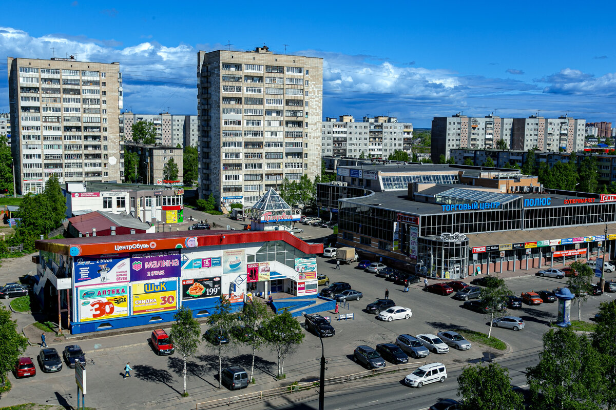 Вид из окна гостинницы - Александр Силинский Вид из окна гостинницы - Александр Силинский