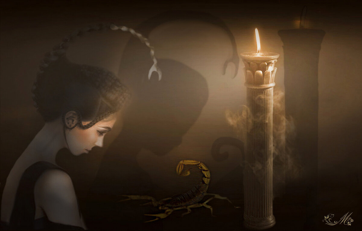 Скорпион  (  из  серии  Подражание ) - Е.М. ***