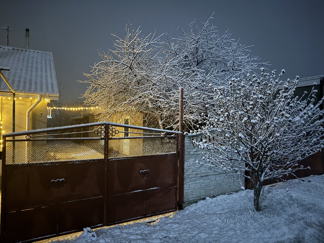 Зимний вечер. - Валентина .