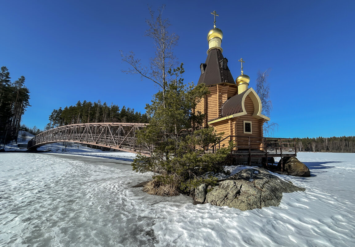Церковь Андрея Первозванного. В Ленинградской области - Дмитрий Иванов Церковь Андрея Первозванного. В Ленинградской области - Дмитрий Иванов