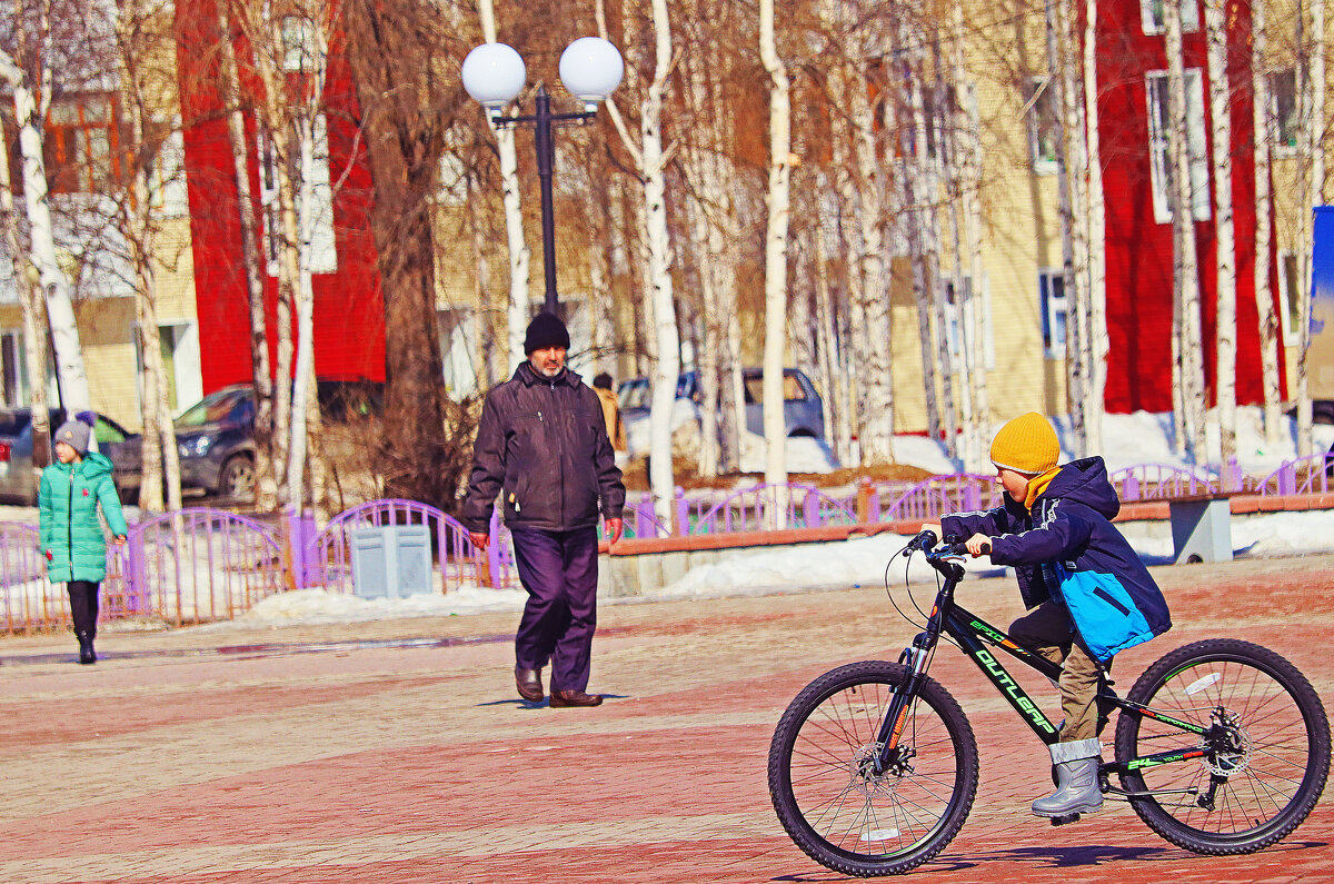 Апрель...Велосезон открылся! - Владимир 