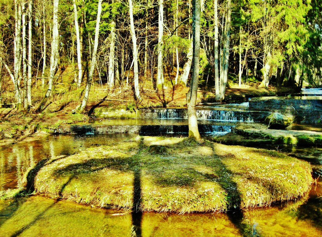 Каскадный водопад Треппоя - Aida10 Каскадный водопад Треппоя - Aida10