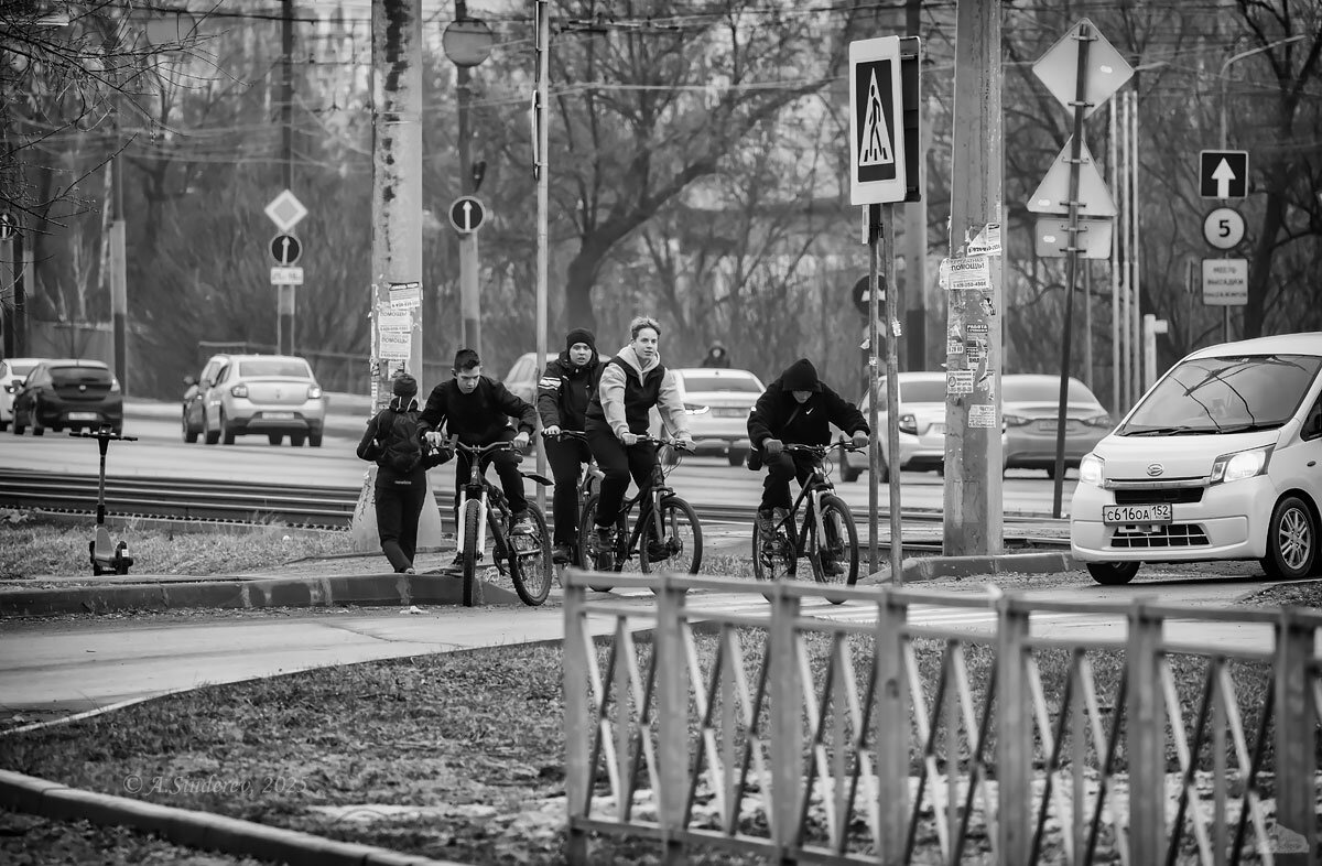 На велосипедах - Александр Синдерёв