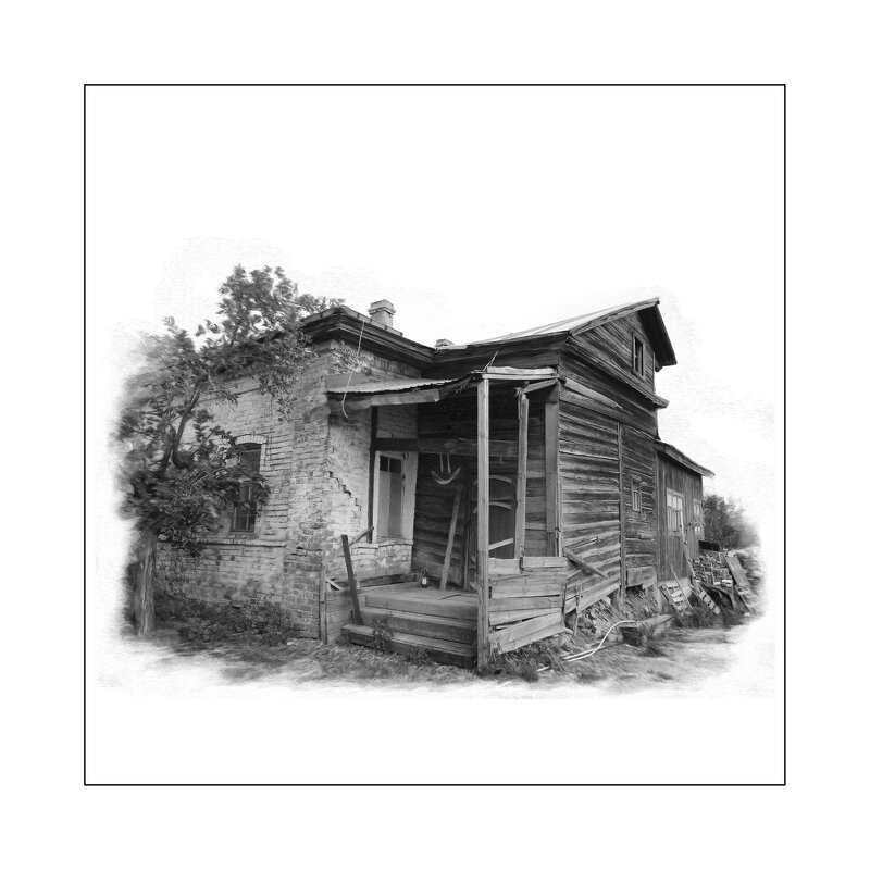 старый дом - . vvv .