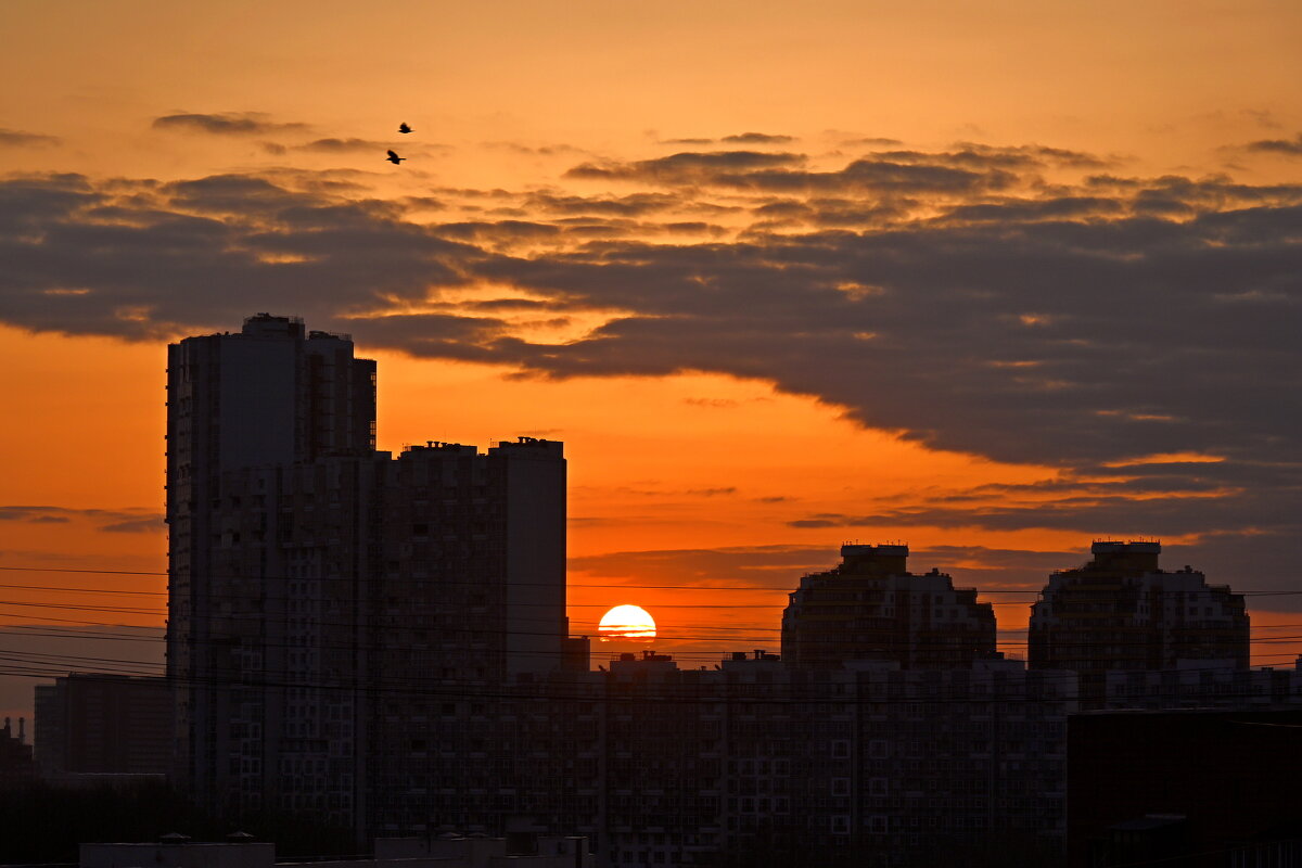 Закат в городе - Александр Орлов Закат в городе - Александр Орлов