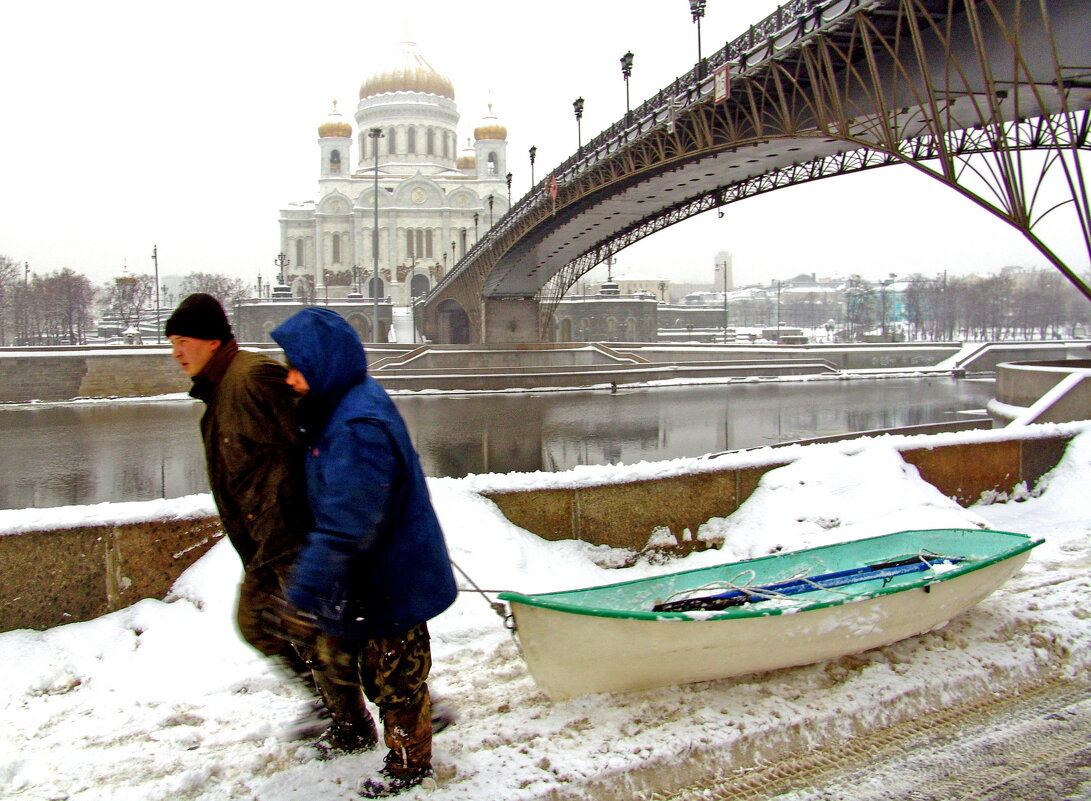 1 апреля. Открытие навигации. (фото 2006) - Михаил Бибичков