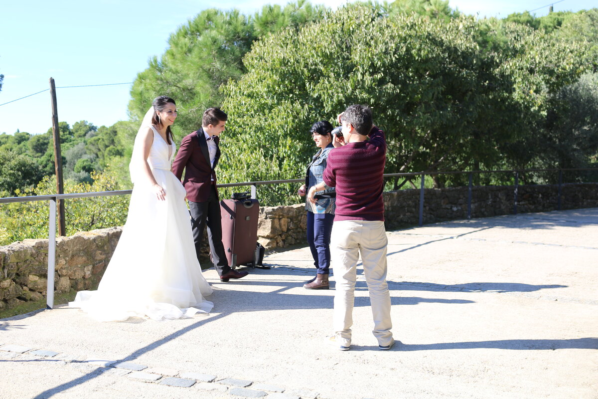 Свадьба в парке Гуэль - Ольга Свадьба в парке Гуэль - Ольга