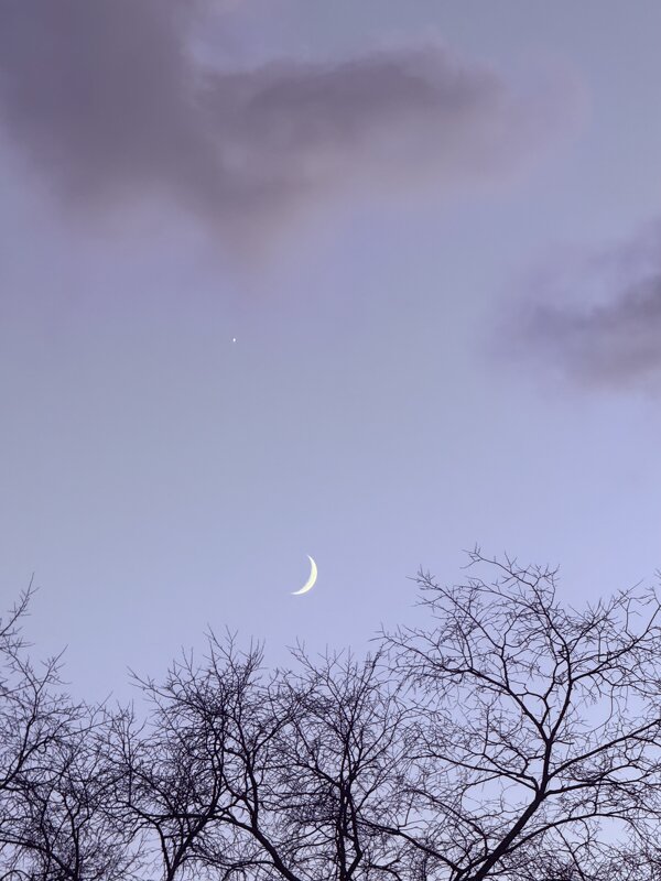 Месяц и Венера - Iren Brilliance Месяц и Венера - Iren Brilliance