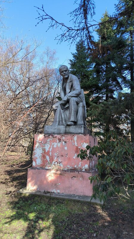 Ильич на территории ботанического сада. - Ольга Ильич на территории ботанического сада. - Ольга