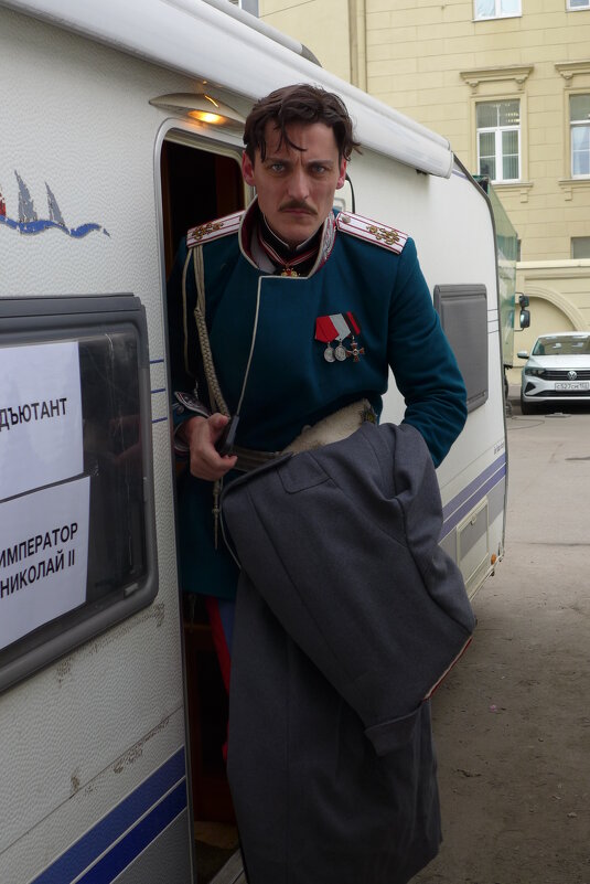 На киносъемках. - Харис Шахмаметьев На киносъемках. - Харис Шахмаметьев