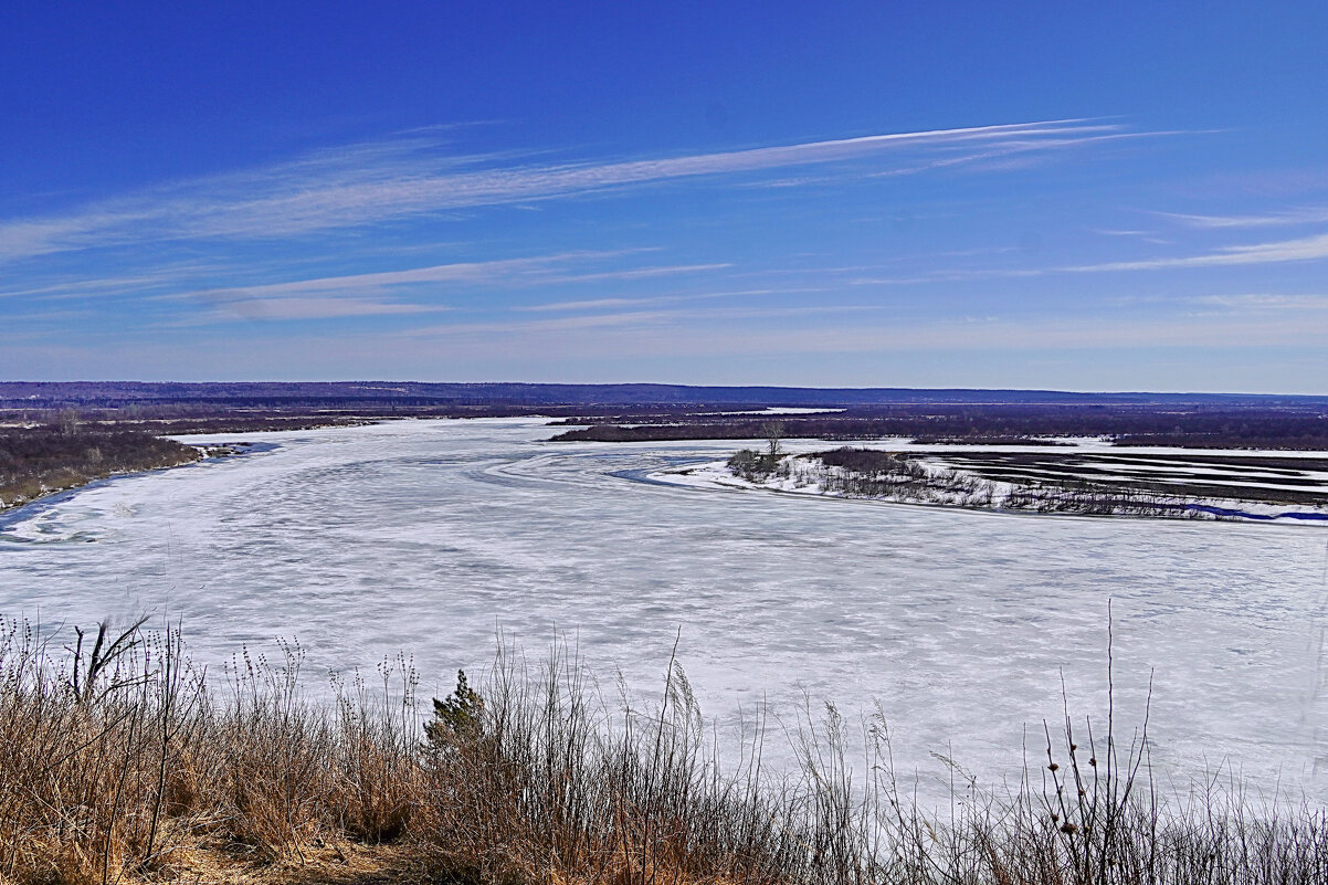 На Томи перед ледоходом - Галина Кан На Томи перед ледоходом - Галина Кан