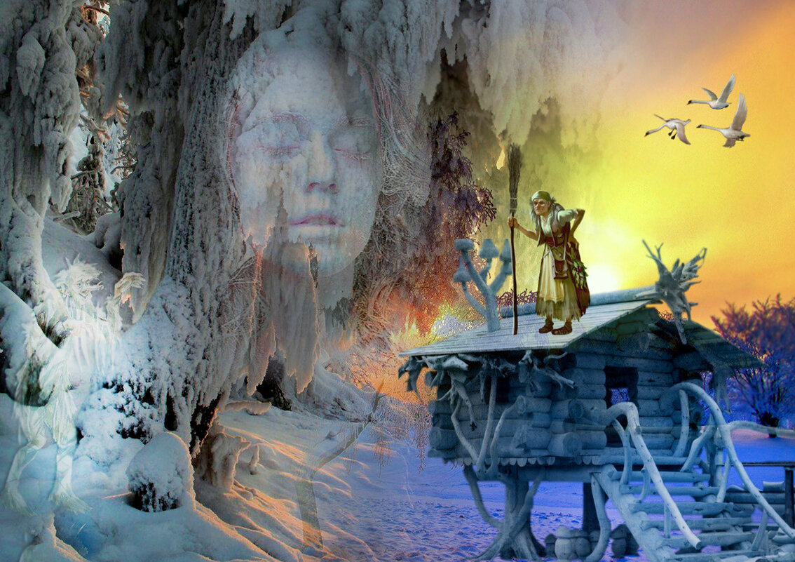 сказка Заколдованная  девочка - Е.М. ***