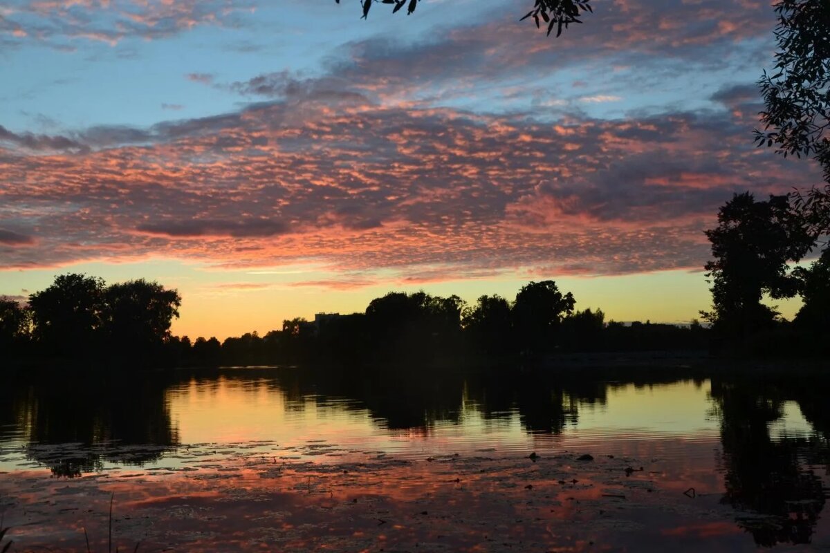 ...Закат в Петергофе - Надежда ...Закат в Петергофе - Надежда