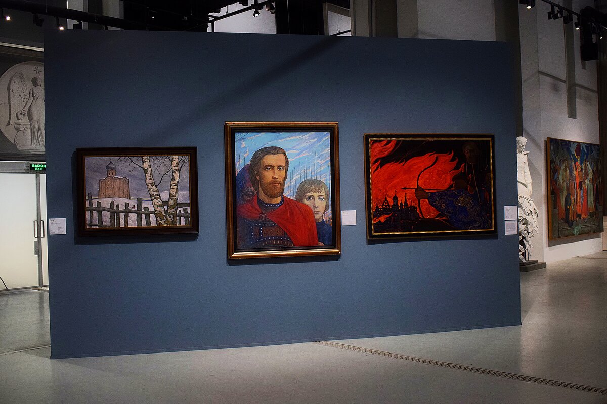 Картины Ильи Глазунова. - Татьяна Помогалова