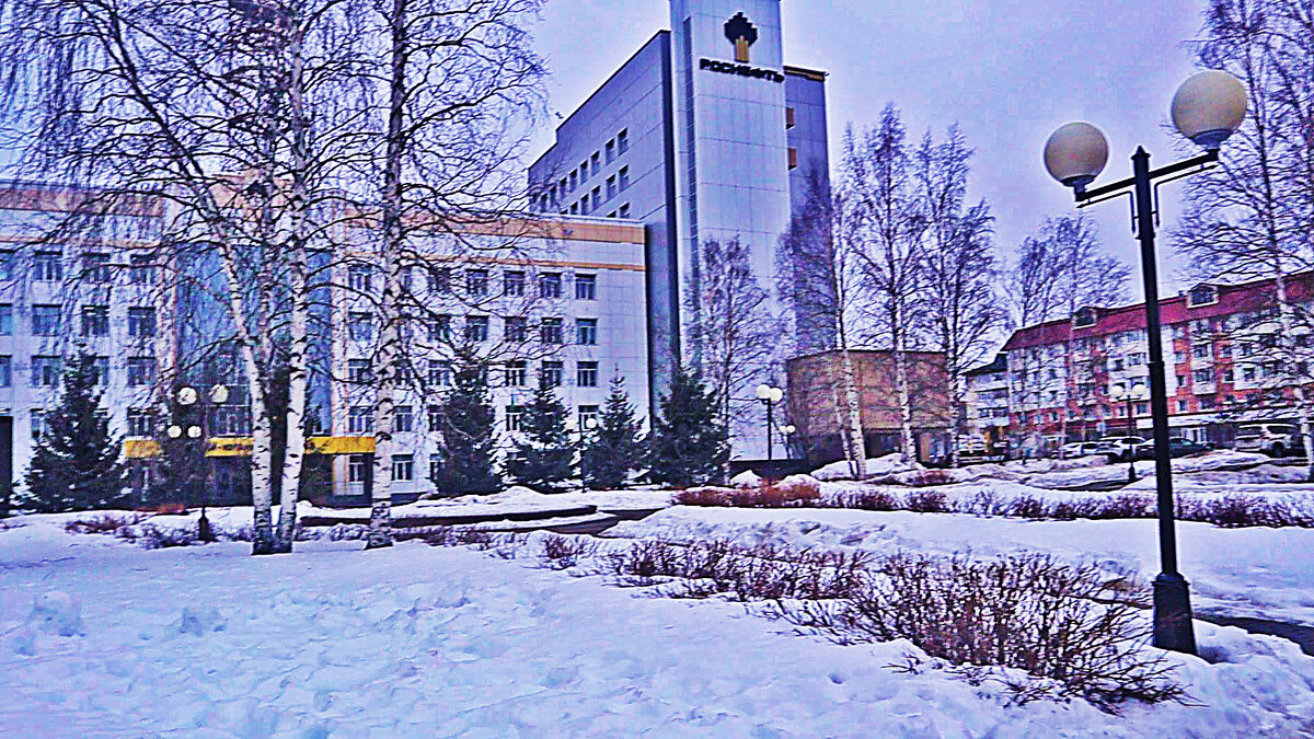 Апрель...Нефтеюганск. У РН-Юганскнефтегаза! - Владимир 