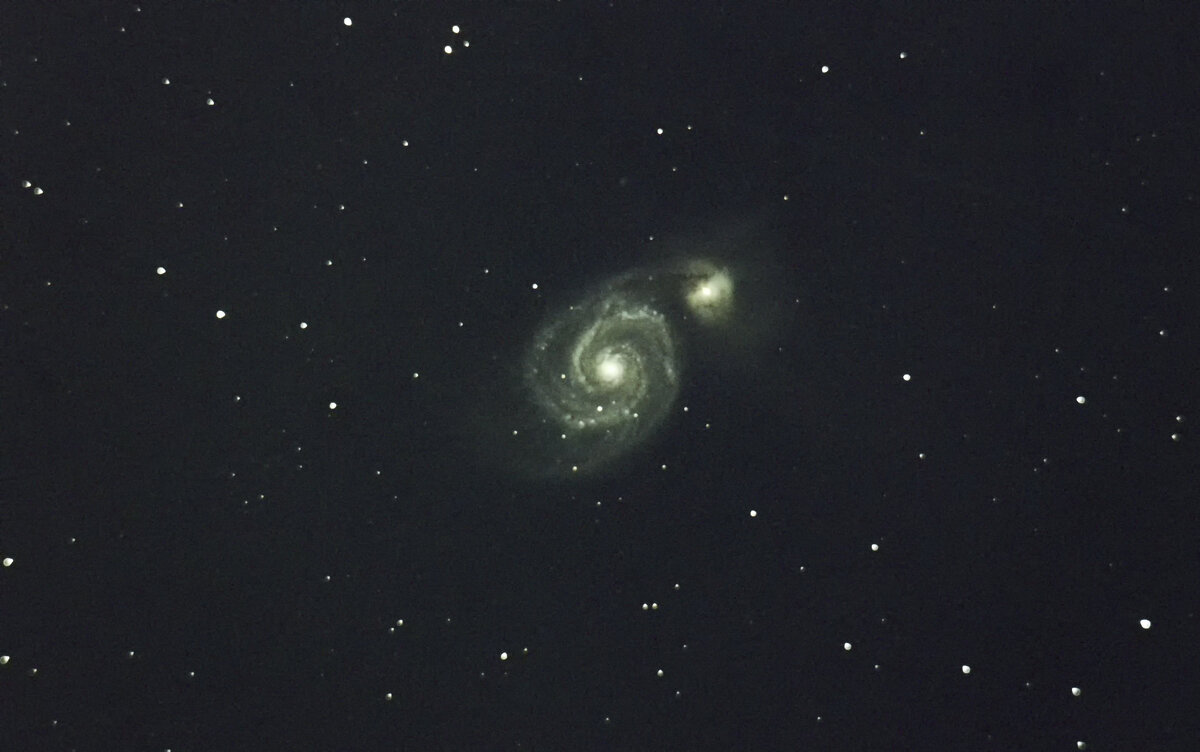 М51 Галактика Водоворот - Олег 