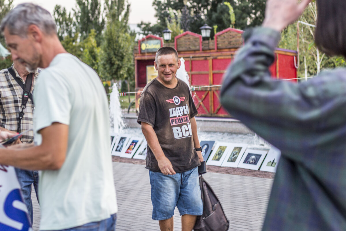 Андрей решает всё! Брутальный мужчина на фотосушке - Коля Лукашов