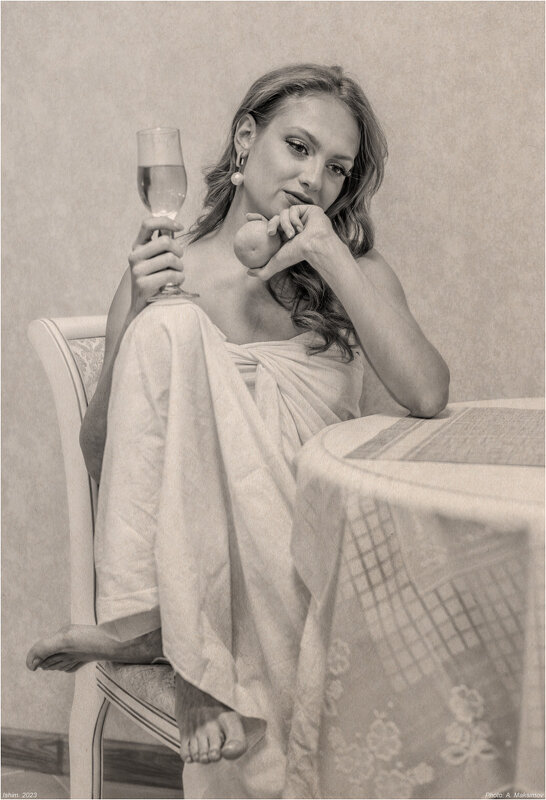 Актриса Елизавета Шпак. Из серии "Утро". - Александр Максимов