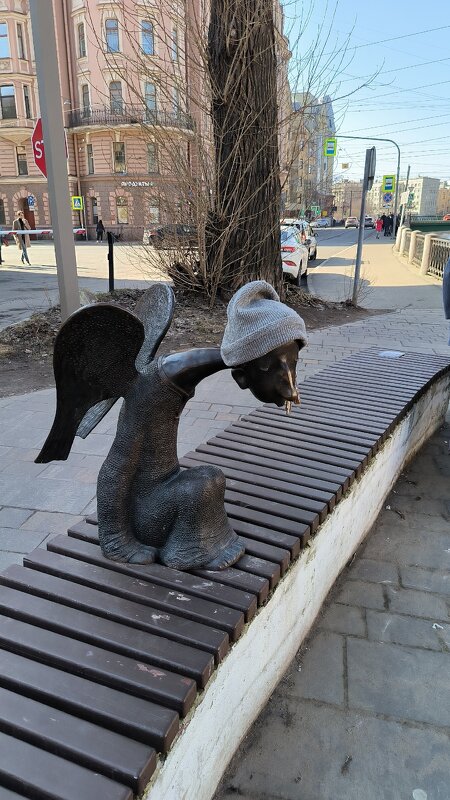 Ангел на наб. Карповки. - Ольга 