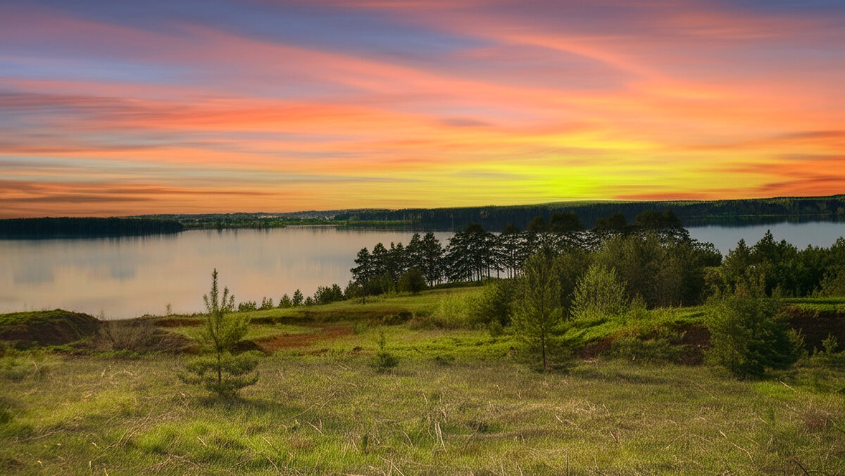 Весенний закат - Николай 