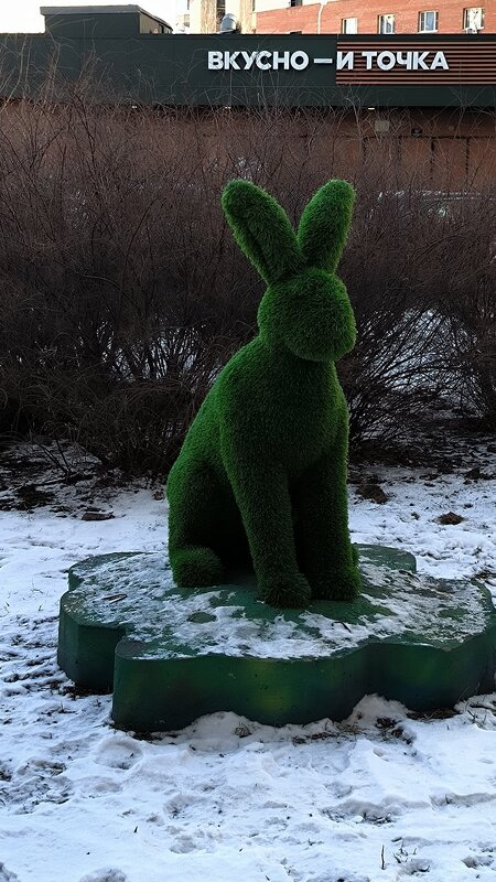Маленькому зайчику холодно весной! - Ольга 