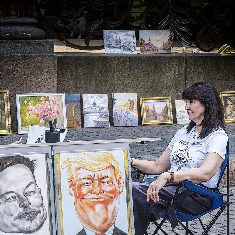 Здесь позировал Дональд. - Александр 