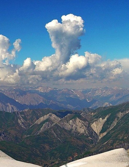 ПРОГУЛКА НА БОЛЬШОЙ ЧИМГАН - 2. - Виктор Осипчук