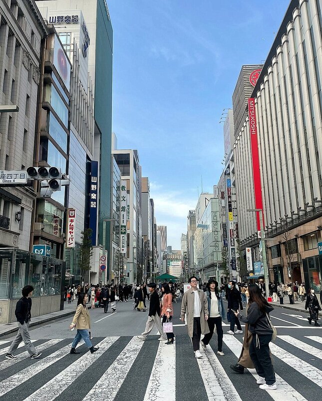 На улицах Токио - Елена 