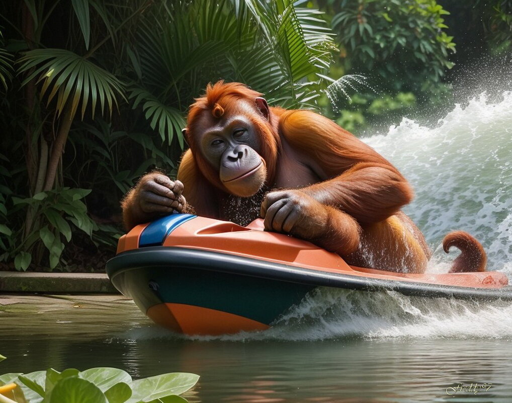 Олимпиада в джунглях - Freddy 97