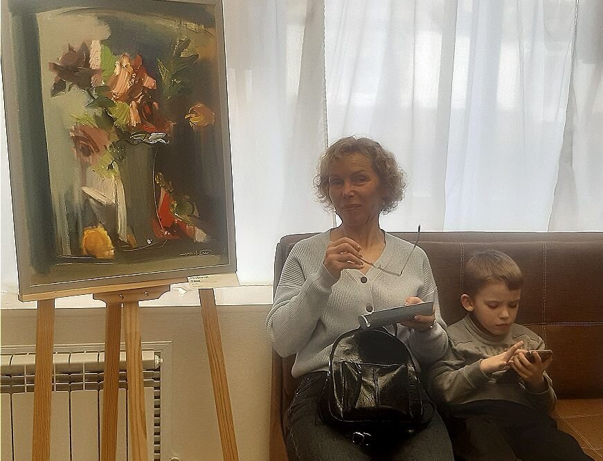 Семья в художественной галлерее! - Нина Андронова Семья в художественной галлерее! - Нина Андронова