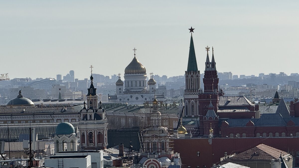 Московские виды с крыши ЦДМ - <<< Наташа >>> Московские виды с крыши ЦДМ - <<< Наташа >>>