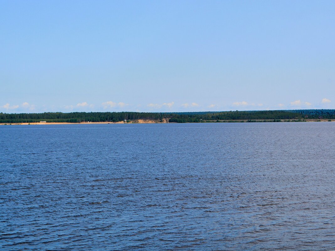 Чебоксары. Река Волга утром в начале лета. - Пётр Чернега Чебоксары. Река Волга утром в начале лета. - Пётр Чернега