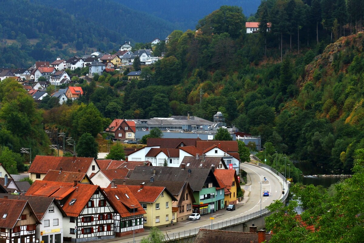 Городок в Шварцвальде - Юрий. Шмаков
