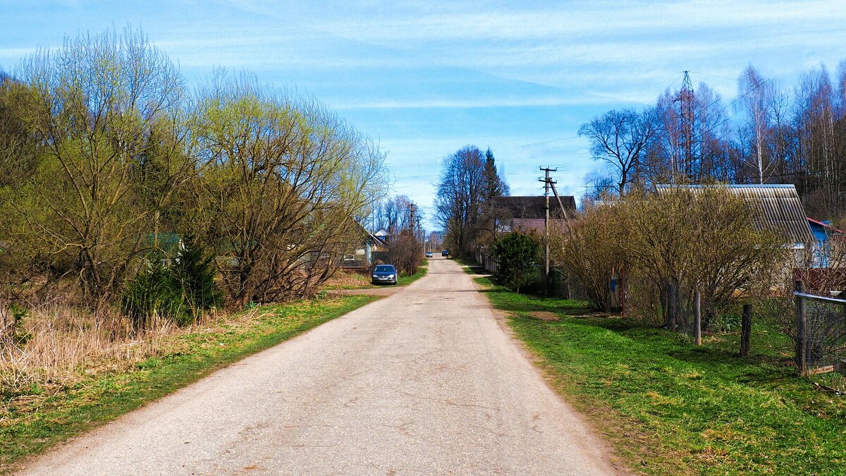 Весна в деревне (репортаж из поездок по области) - Милешкин Владимир Алексеевич 