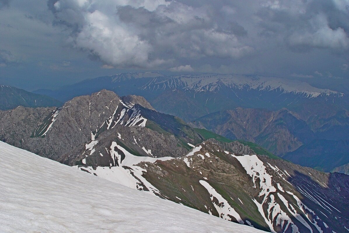 ПРОГУЛКА НА БОЛЬШОЙ ЧИМГАН - 2, с вершины. - Виктор Осипчук ПРОГУЛКА НА БОЛЬШОЙ ЧИМГАН - 2, с вершины. - Виктор Осипчук