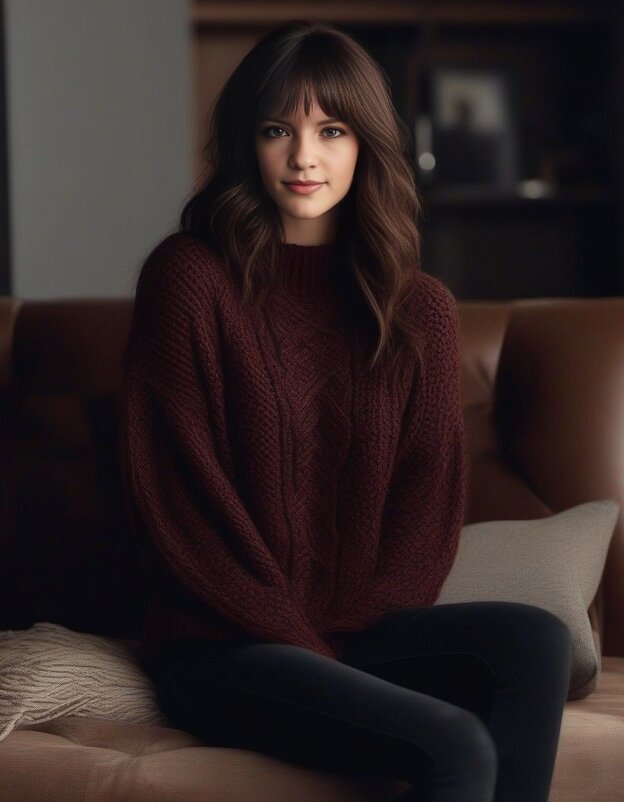 С чёлочкой:) - Светлана Лапка