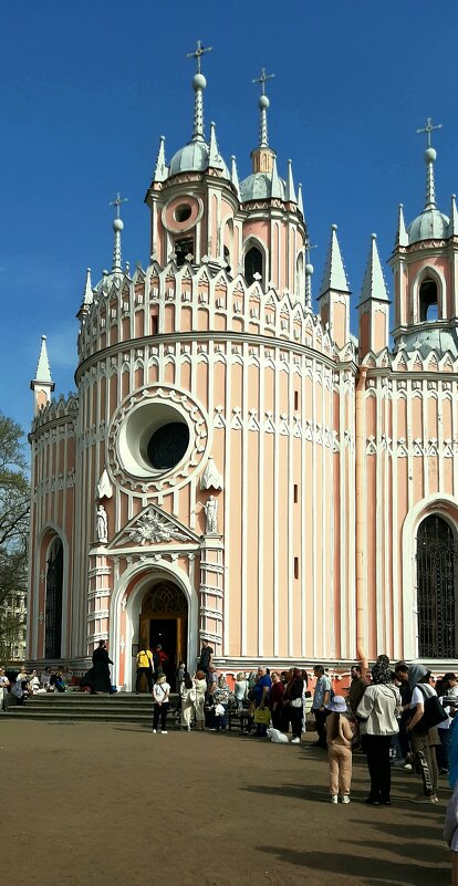 Чесменская церковь - Наталья Герасимова Чесменская церковь - Наталья Герасимова