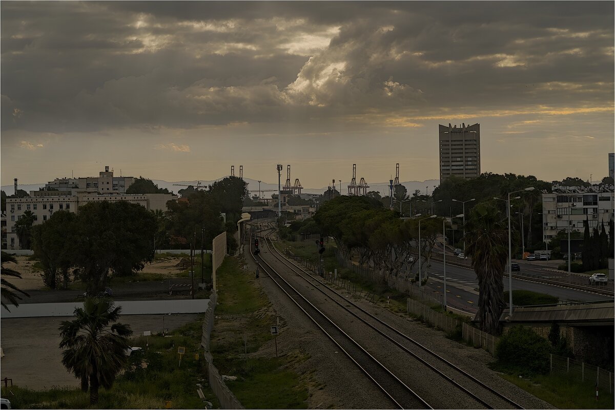 Израиль Хайфа  УТРО 2025г, Бат-Галим , - ujgcvbif 