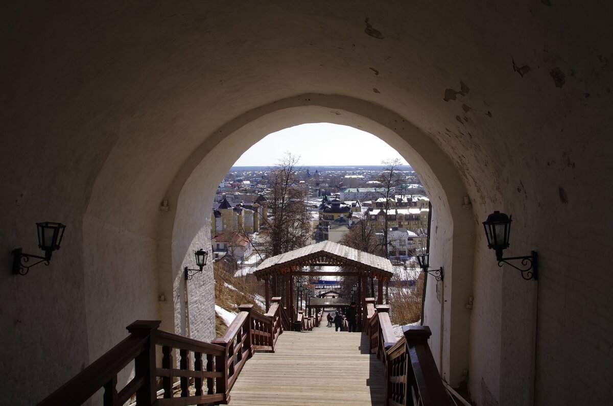 Выход в нижнюю часть Тобольска - Сергей Швечков Выход в нижнюю часть Тобольска - Сергей Швечков