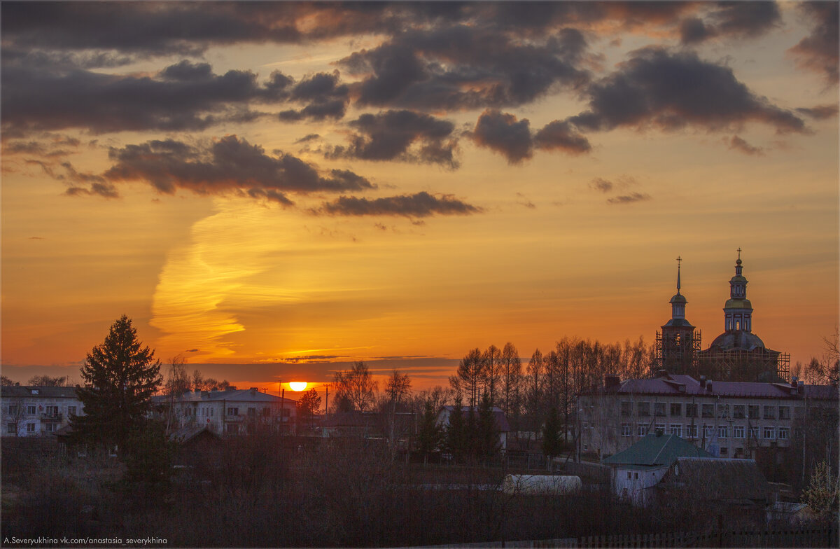 Церковь Николая Чудотворца в Истобенске. - Анастасия Северюхина Церковь Николая Чудотворца в Истобенске. - Анастасия Северюхина