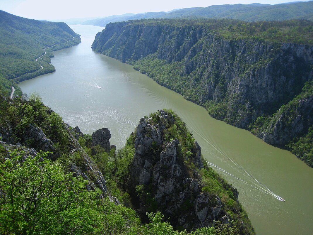 Джердапское ущелье на реке Дунай. - unix (Илья Утропов)