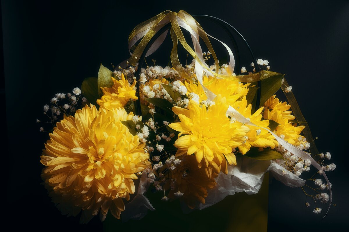 Букет из хризантем. - Вадим Басов