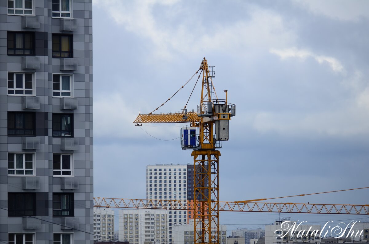 Москва строится. - Наталья Вязигина Москва строится. - Наталья Вязигина