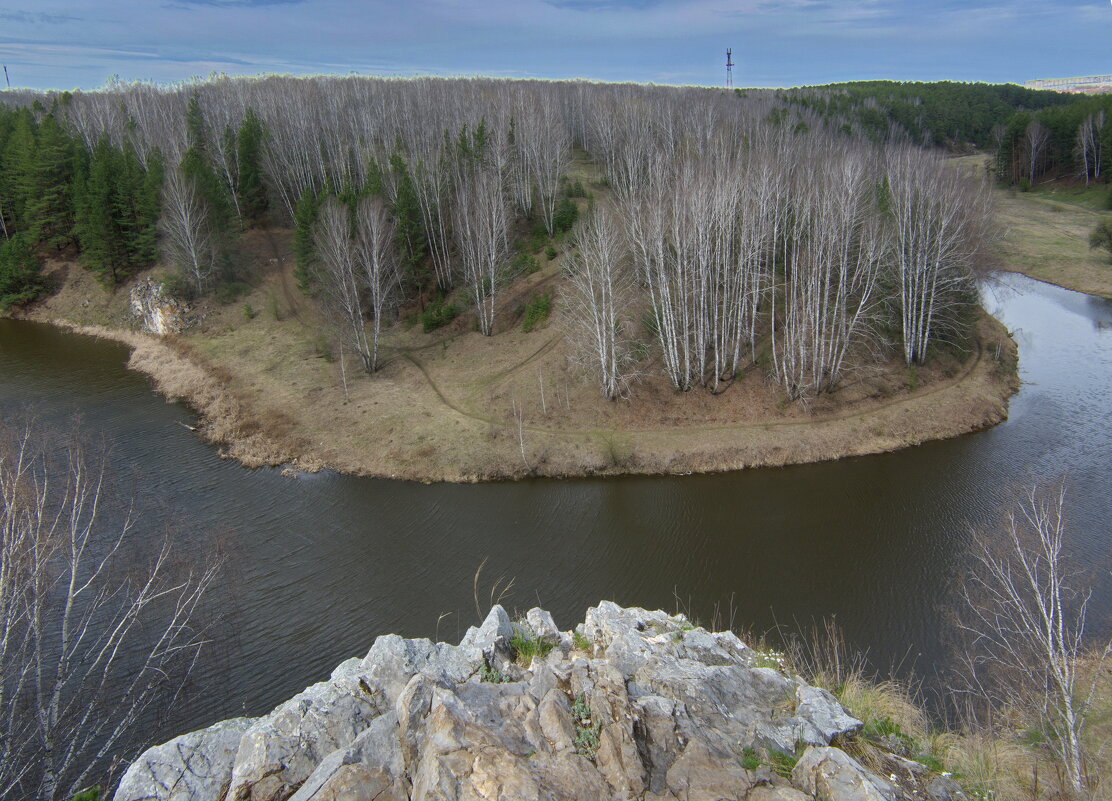 Каменка. Вид со скалы. - Михаил Полыгалов