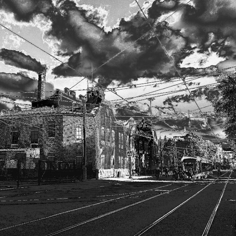 Трамвайное депо Апаково. - Юрий Журавлев